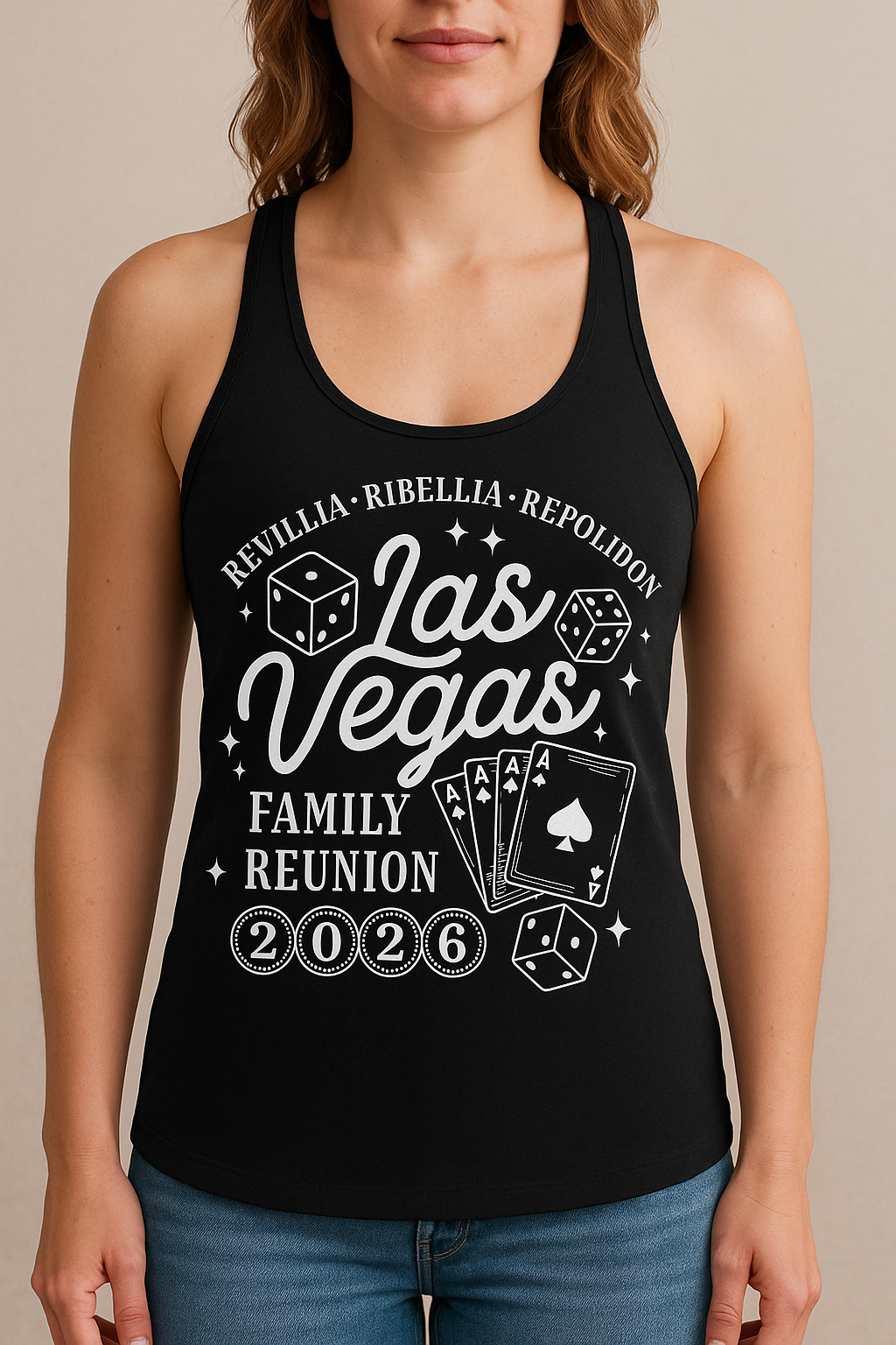 RRR Reunion Racerback Tanks