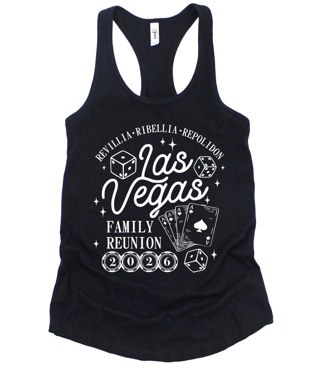 RRR Reunion Racerback Tanks