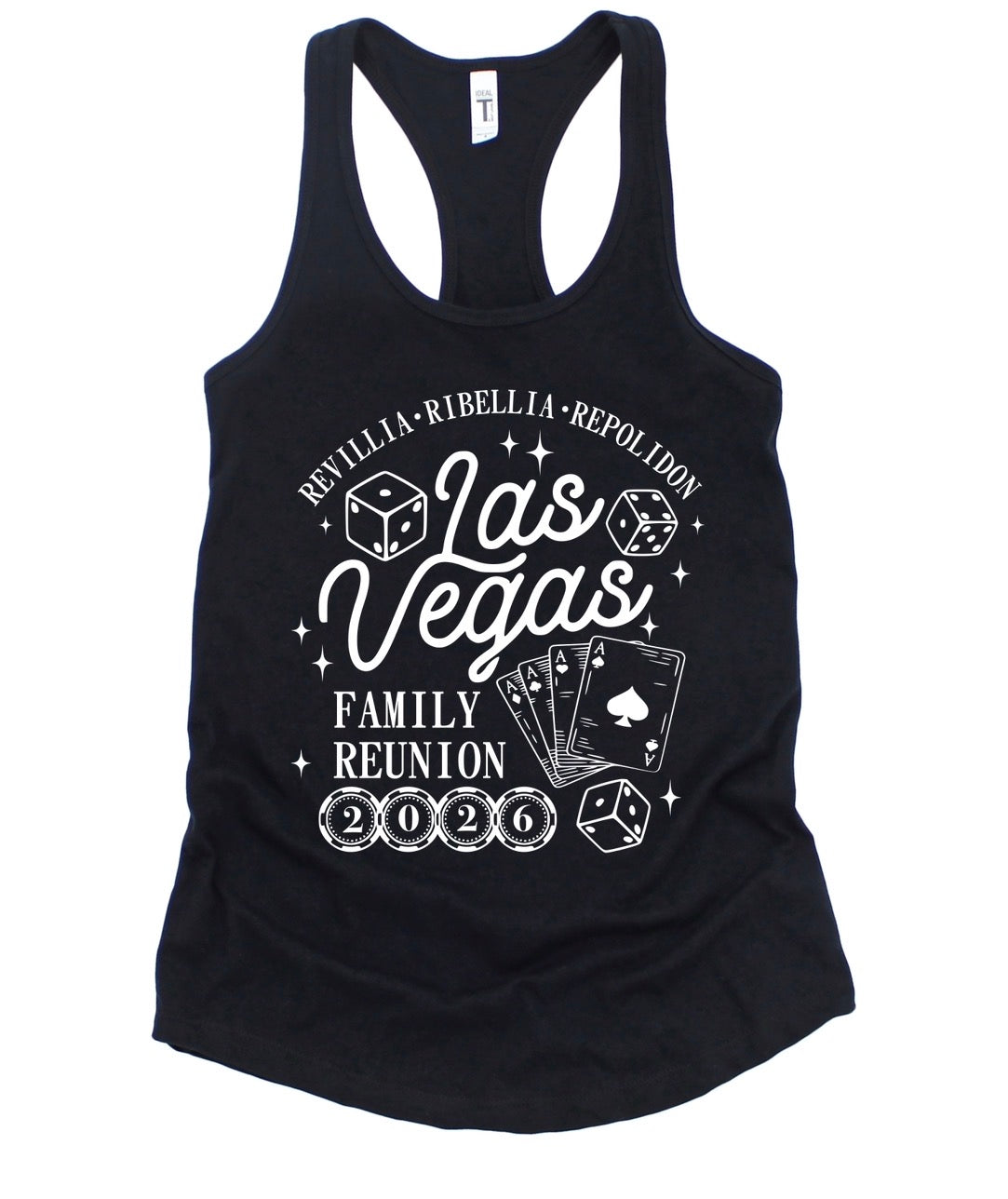 RRR Reunion Racerback Tanks